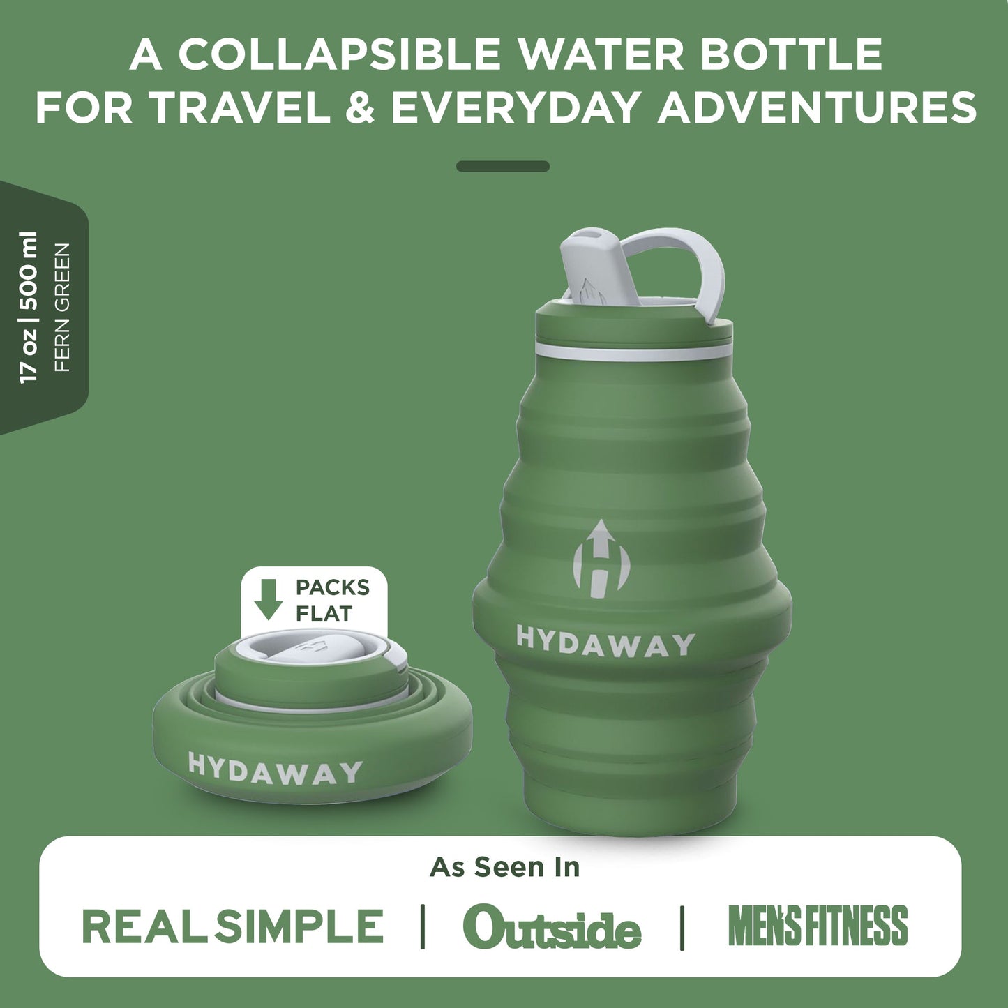 Collapsible Water Bottle | 17oz